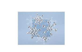 Snowflakes Holiday Card