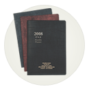 Monthly Planners make excellent personal gifts and promote your business!