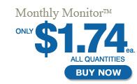 Monthly Monitor only $1.74 - BUY NOW