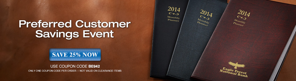 Preferred Customer Savings Event - Save 25% - coupon code BE942